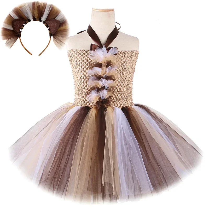 Baby Clothing Girls - Lion Tutu Dress for Girls Animal