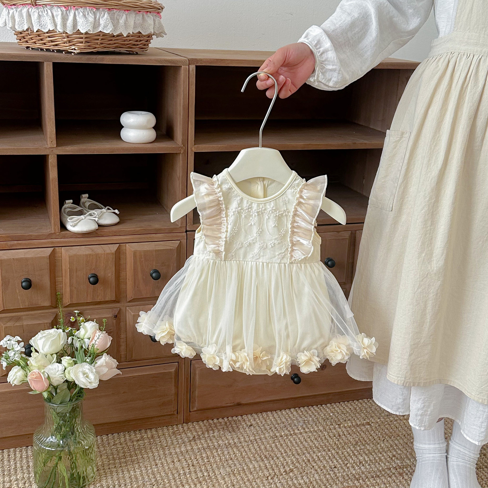 Baby Clothing Stores - 0-2 Y Baby Bodysuit Ruffle Toddler