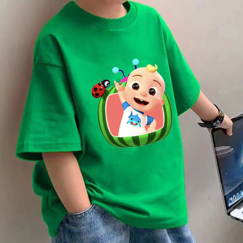 Baby Clothing Discount - Cocomelons Baby T-Shirts Anime Cotton Short