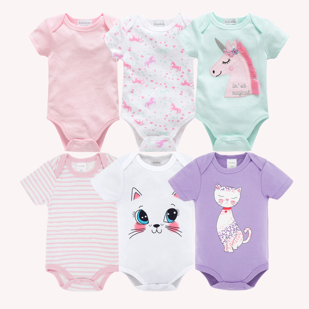Kavkas Baby Girls Bodysuits 6/ - Baby Clothing Stores recension och pris