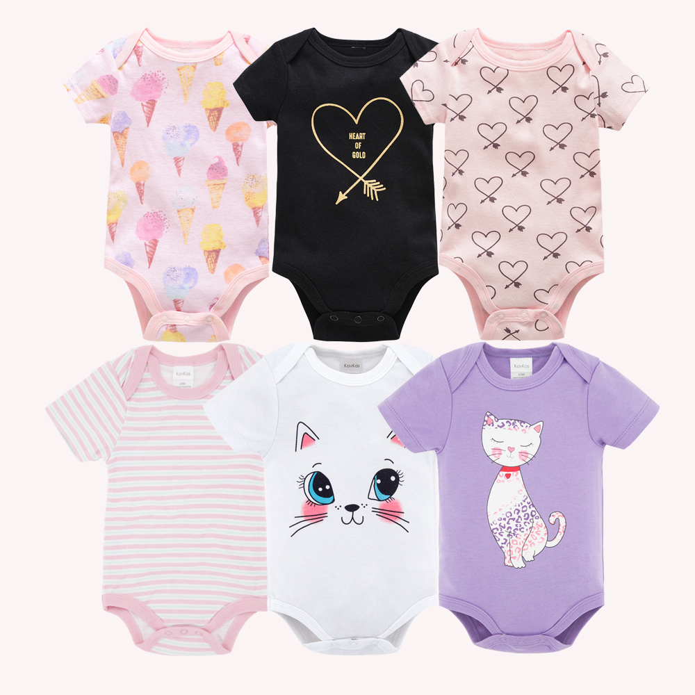 Kavkas Baby Girls Bodysuits 6/ - Baby Clothing Stores recension och pris