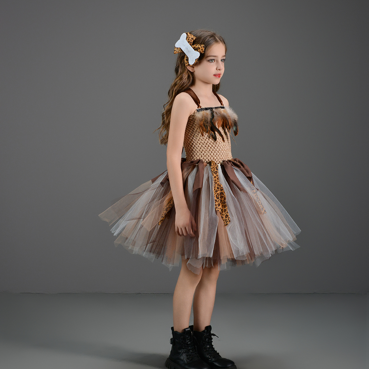 Cave Girls Costume for Kids Ha - Baby Clothing Girls recension och pris