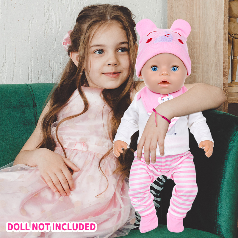 Doll Clothes 16-18Inch/40-45cm - Baby Clothing Discount recension och pris