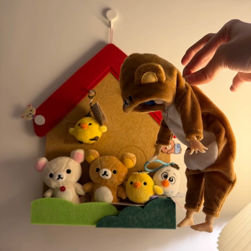 Cute Rilakkuma Bjd Doll Bear P - Baby Clothing Discount recension och pris