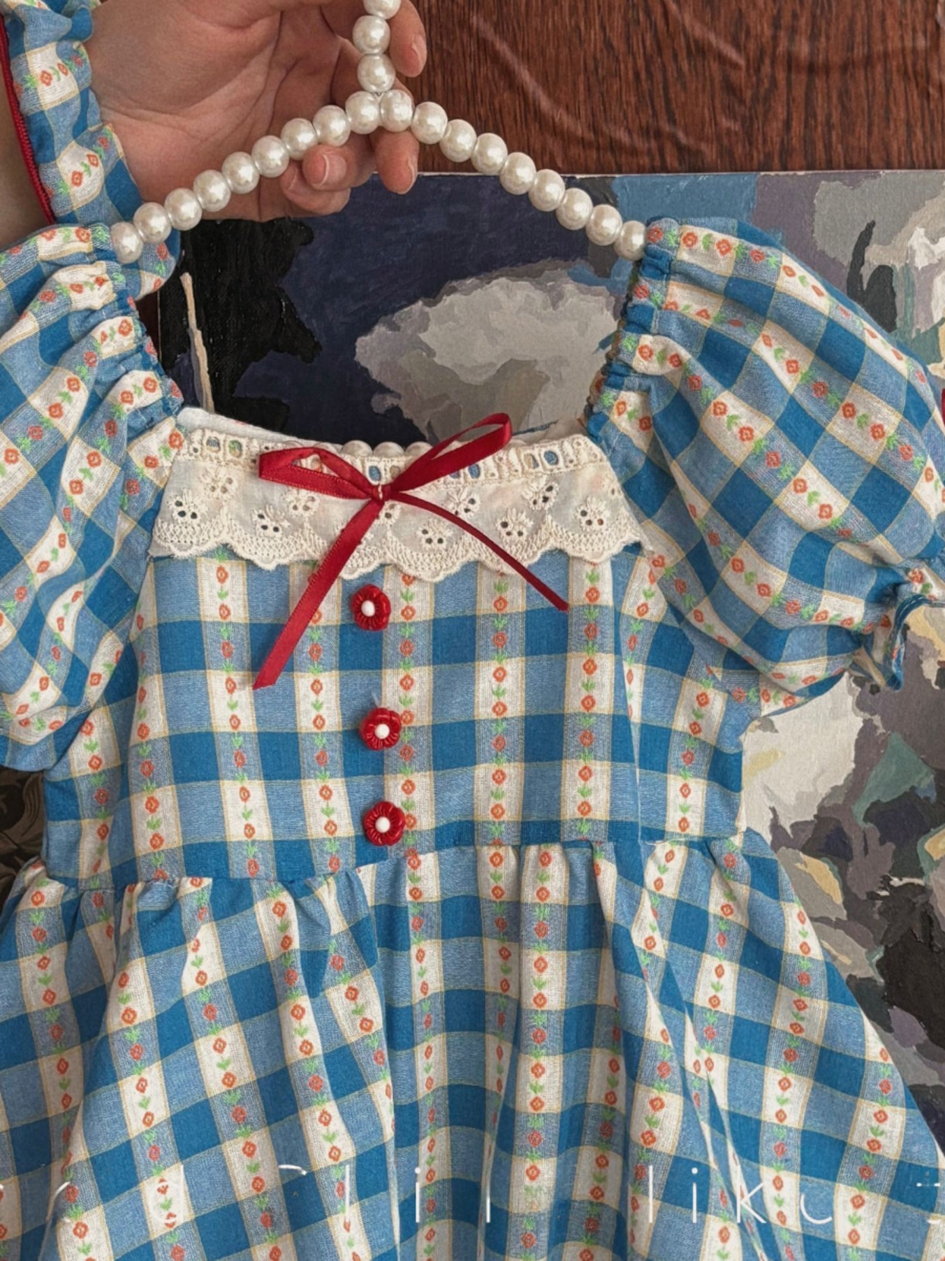 Girls Summer Plaid Dress Baby  - Baby Clothing Girls recension och pris