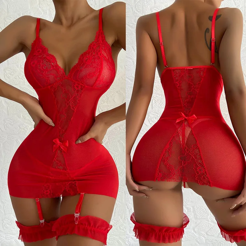 Lace Nightie Gown for Women Se - Baby Gown Nightwear recension och pris