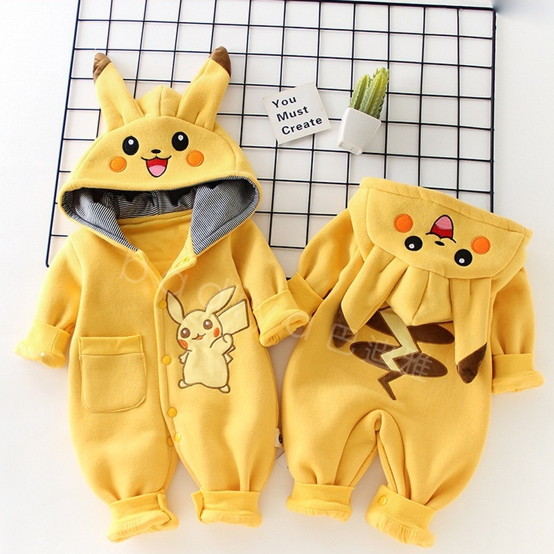 New Cute Cartoon Pokemon Pikac - Baby Clothing Discount recension och pris