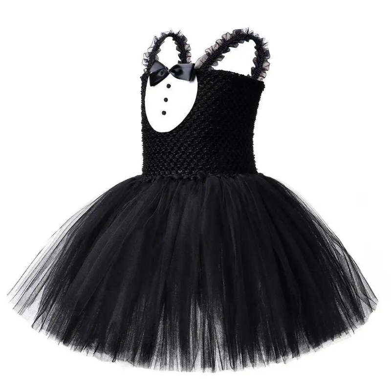 White Black Cat Tutu Dress for - Baby Clothing Girls recension och pris