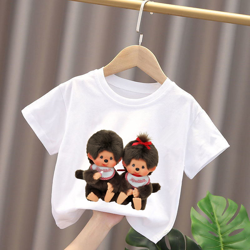 Monchhichi Kids T-shirts Anime - Baby Clothing Girls recension och pris