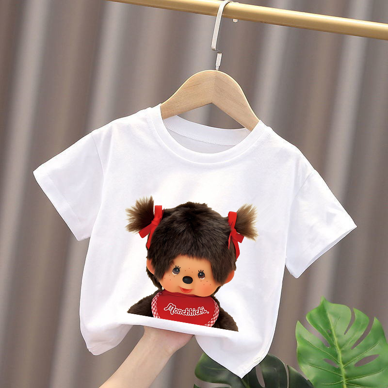 Monchhichi Kids T-shirts Anime - Baby Clothing Girls recension och pris