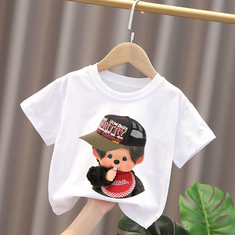 Monchhichi Kids T-shirts Anime - Baby Clothing Girls recension och pris