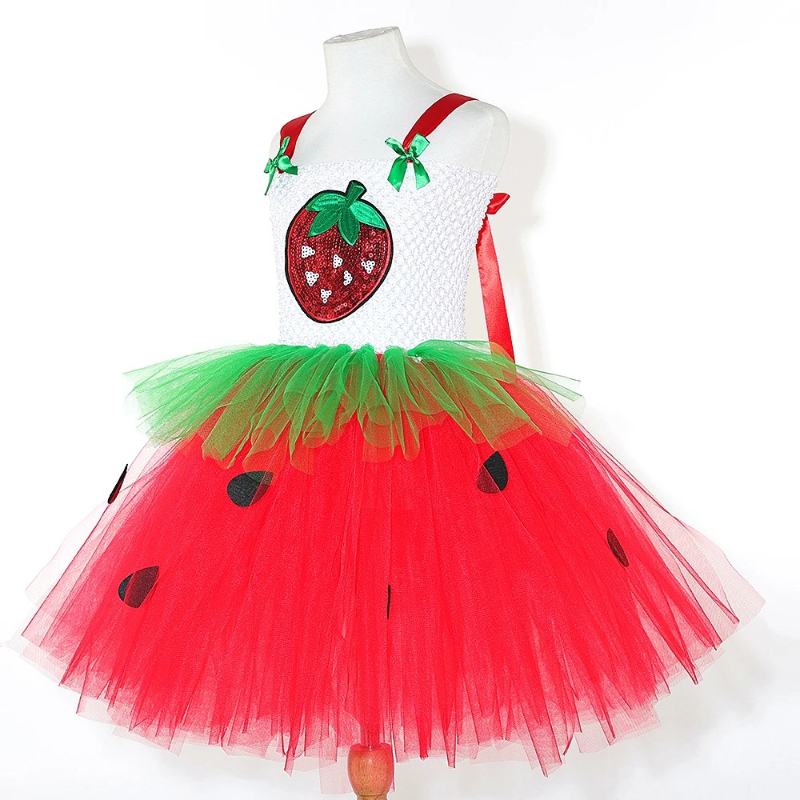 Sparkle Strawberry Costume for - Baby Clothing Girls recension och pris