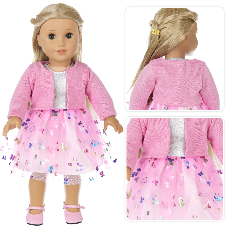 Doll Clothes for 16-18Inch 40- - Baby Clothing Girls recension och pris