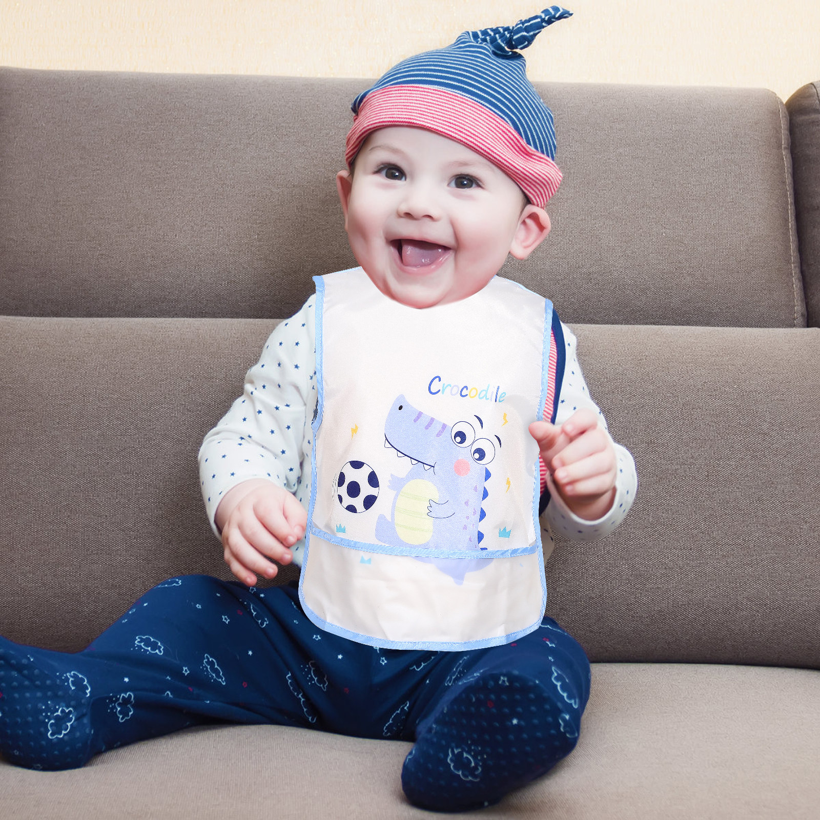 Waterproof Baby Bib for Feedin - Baby Clothing Made In Usa recension och pris