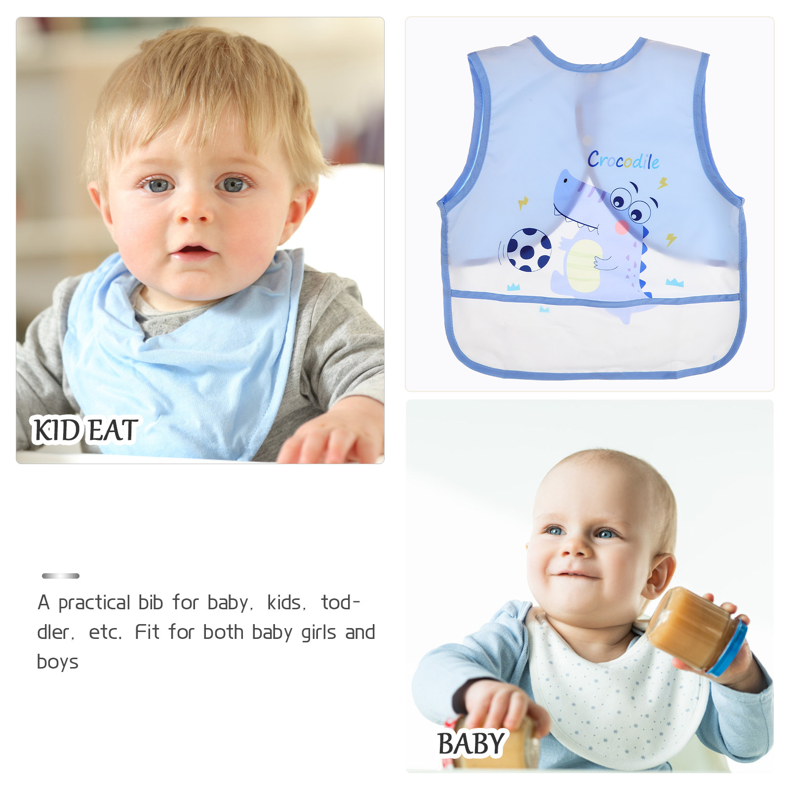 Waterproof Baby Bib for Feedin - Baby Clothing Made In Usa recension och pris
